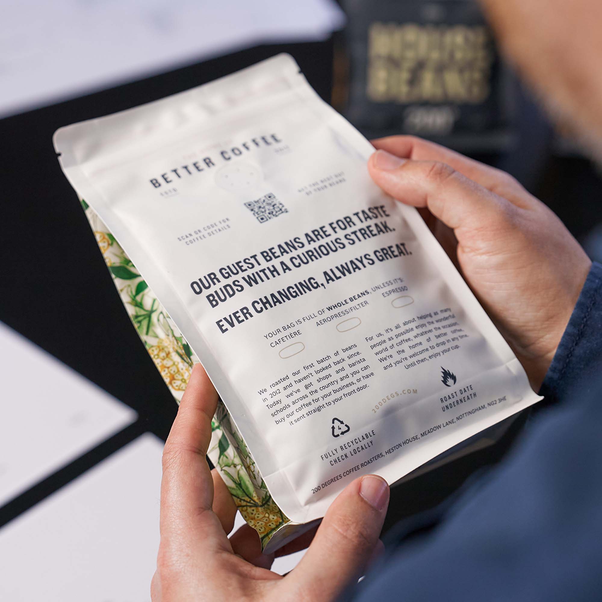 22 Coffee Packaging Back